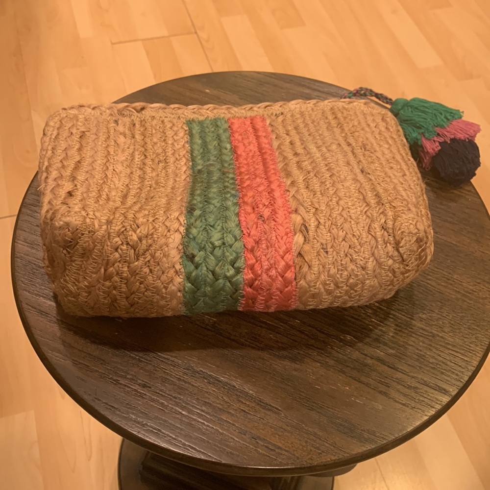 SHIRALEAH jute clutch - Picture 7 of 7